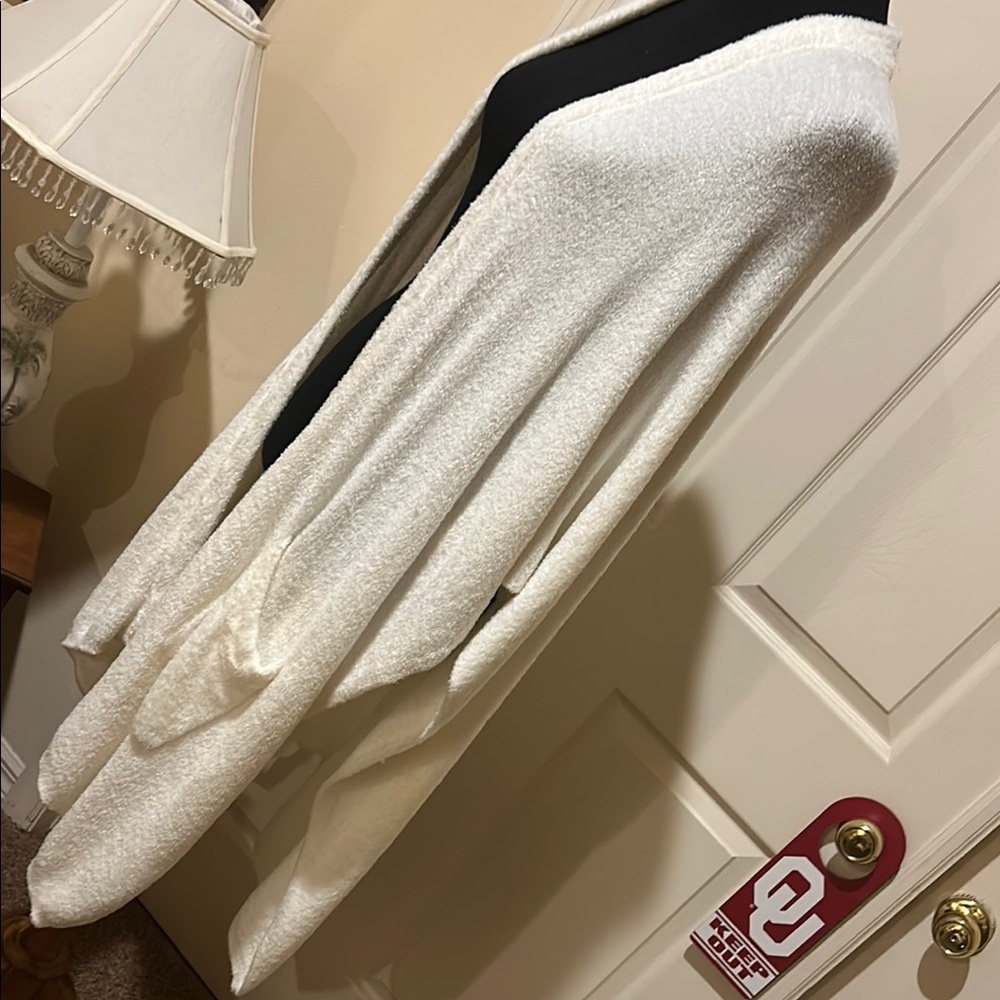 Soma Soft White Knit Wrap - Picture 2 of 8